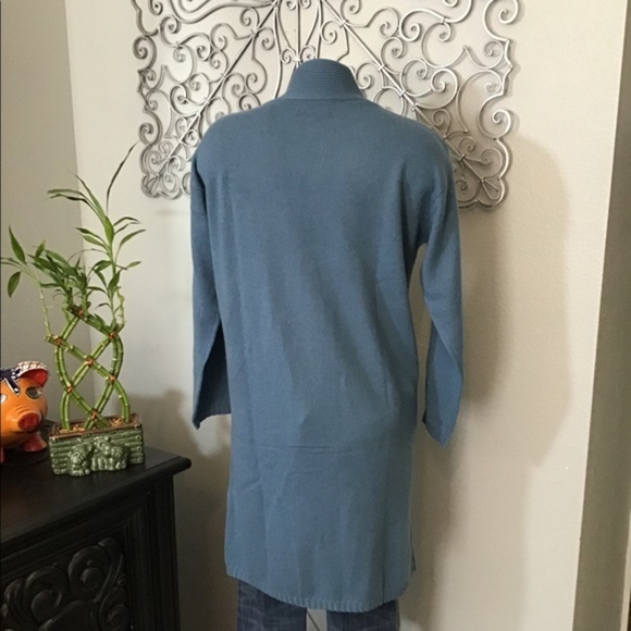Cashmeren Open Front Cardigan Sweater Small - Picture 3 of 4